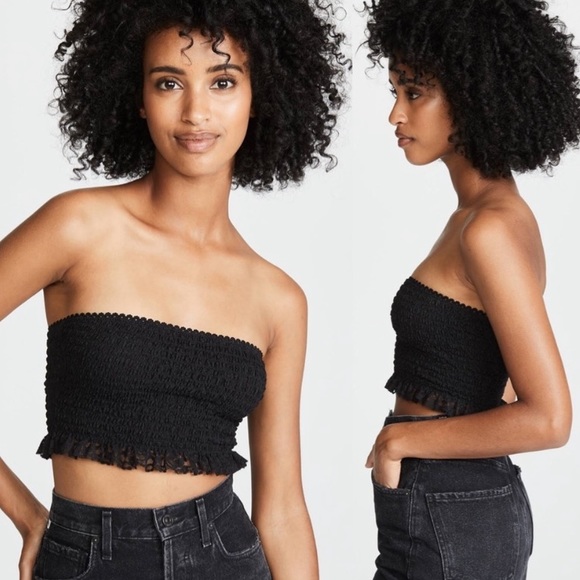 Free People Other - NWOT Free People Callie Smocked Bralette